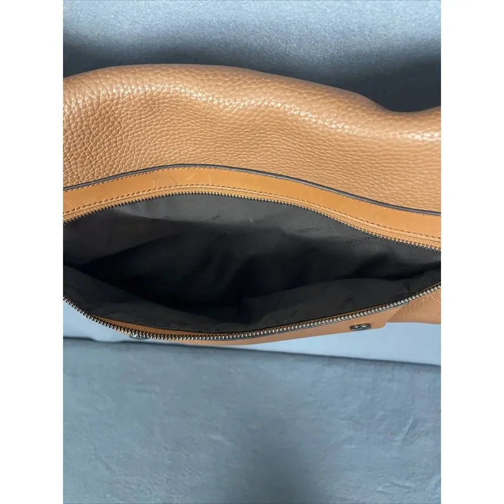 Oroton pebbled leather